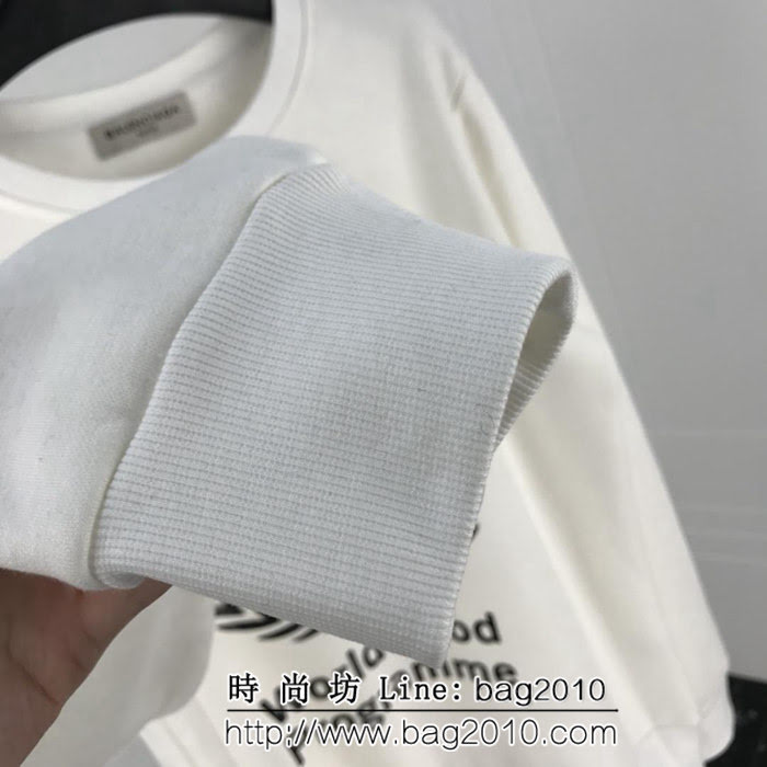 Balenciaga巴黎世家 18ss秋冬新款套頭衛衣 糧食計畫署系列圖案 定制純棉加絨面料 高版本男女同款 ydi2061